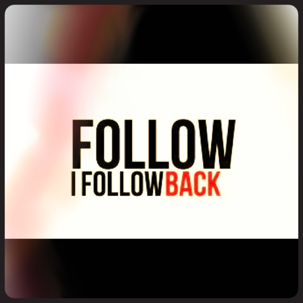 Follow for a follow! Share for a share!